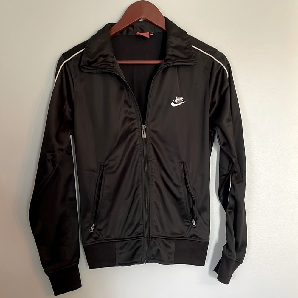 Nike Track Jacket w/ white pinstriping